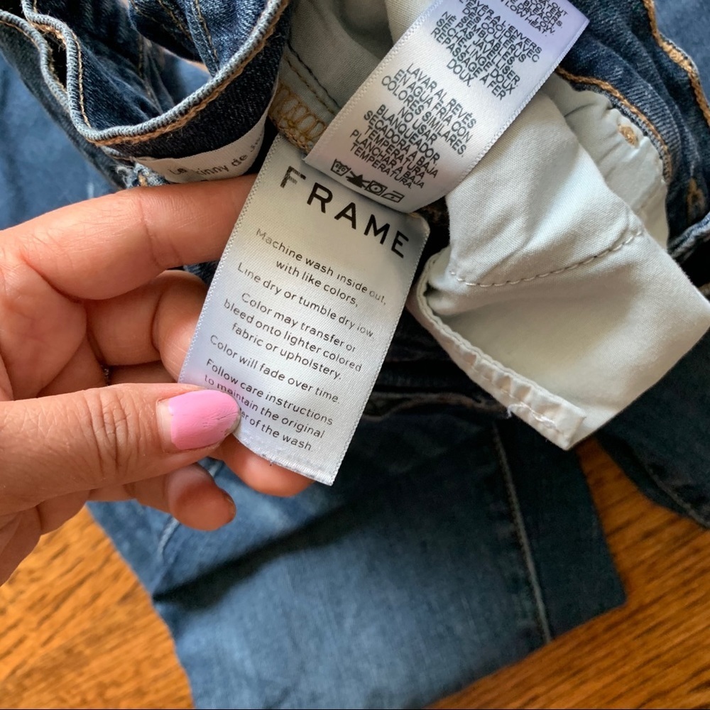 Frame denim Le skinny de jeanne in Dame - Picture 7 of 7